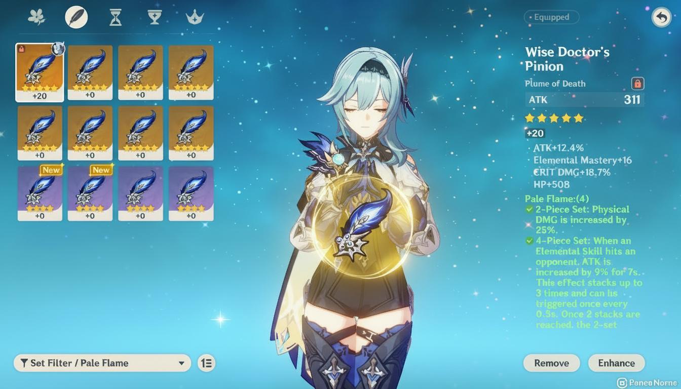 Universal and efficient sets for developing accounts