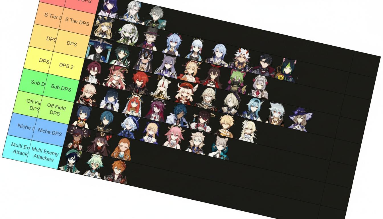Characters by role