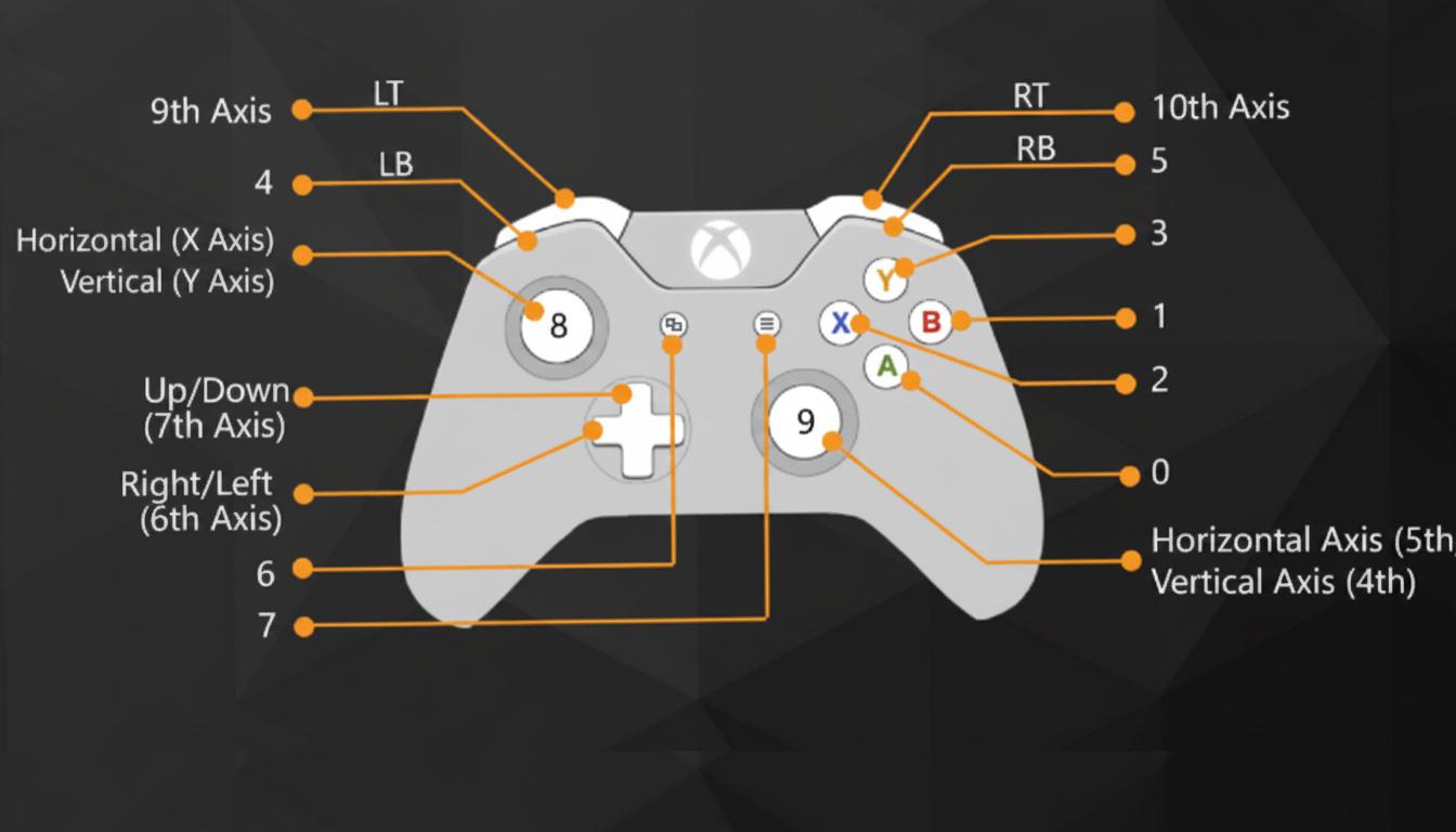 Layout of XboX Controller